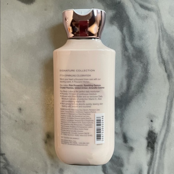 ⭐️ BUNDLE ⭐️ - BATH & BODY WORKS A THOUSAND WISHES LOTION - Picture 5 of 9